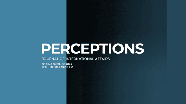 New Issue of Perceptions is Published